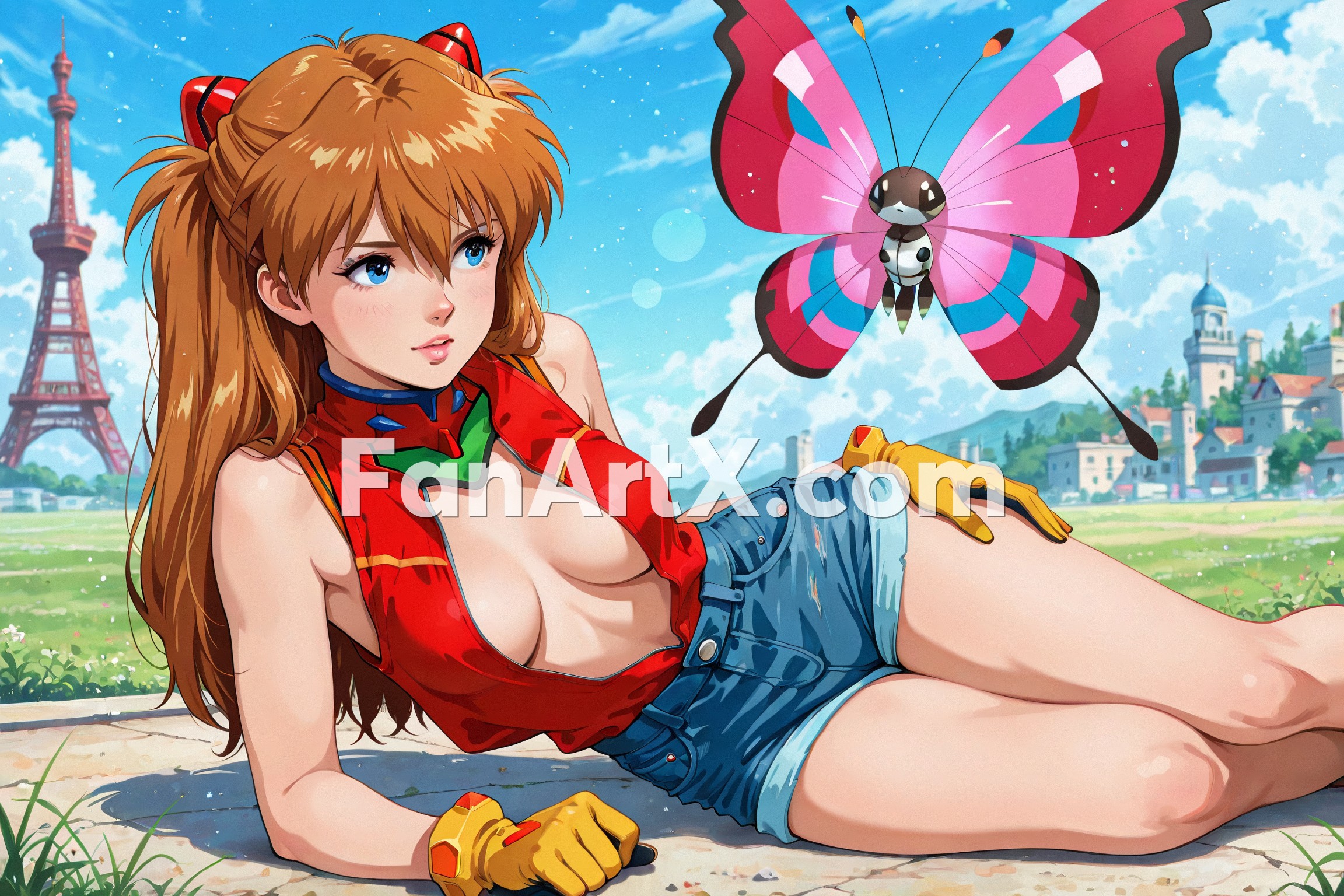 Asuka Langley Soryu fanart - Neon Genesis Evangelion Character 1279709
